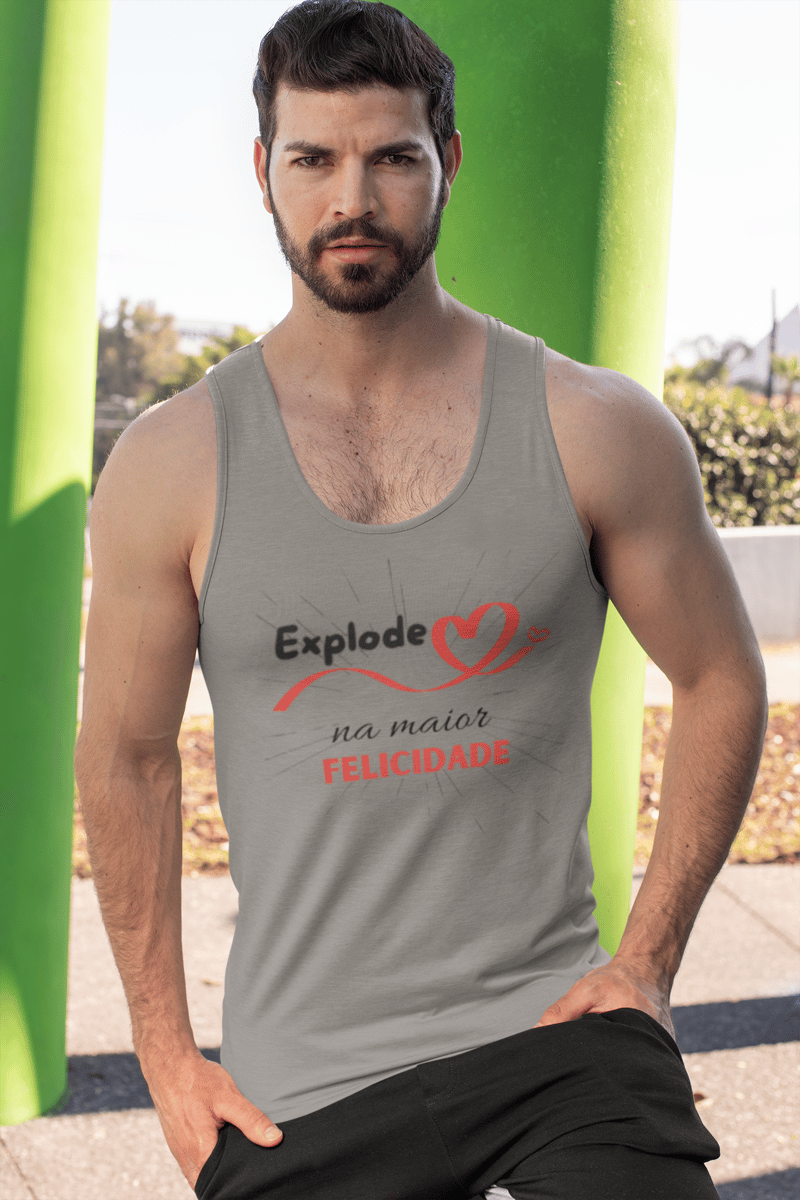 Nome do produto: Regata Masculina - Explode