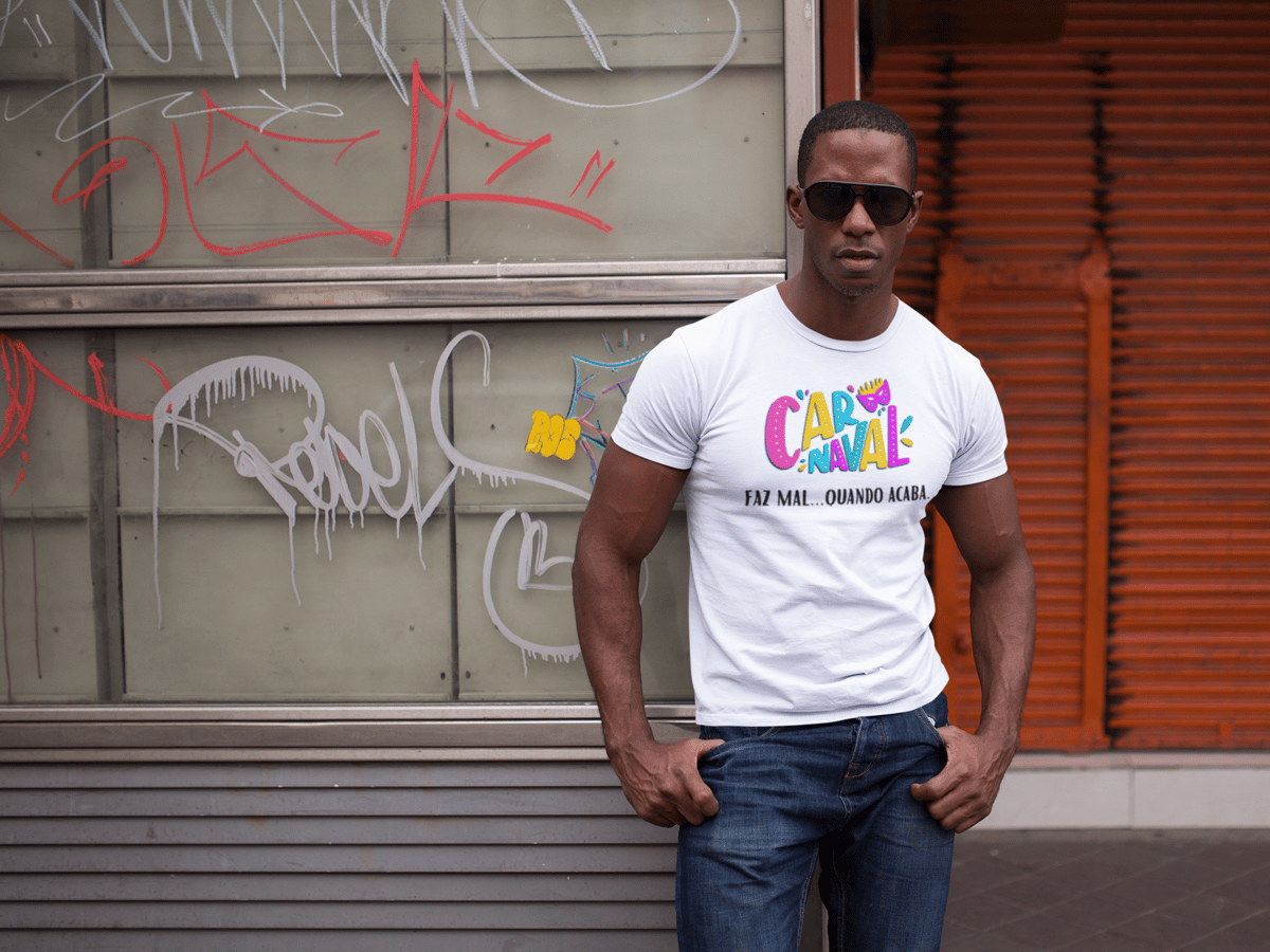 Nome do produto: Camiseta Masculina - Carnaval 2