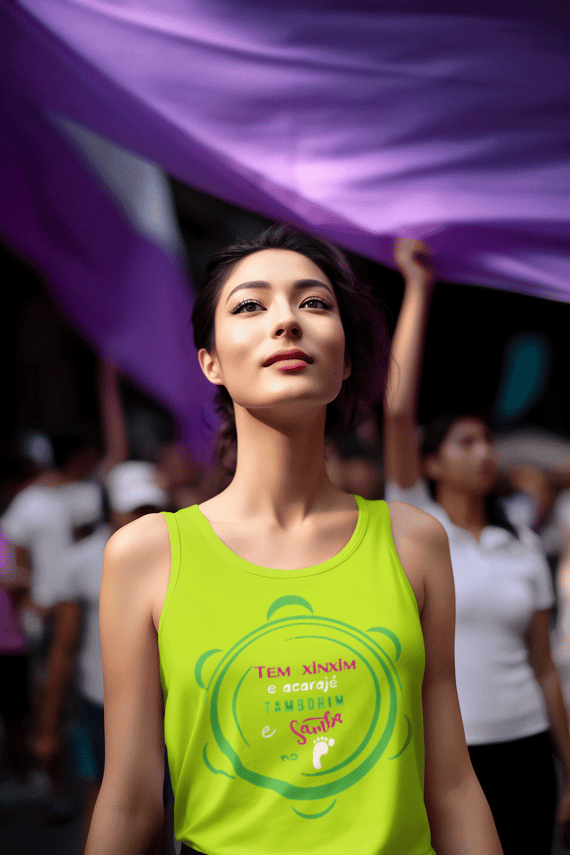 Regata Feminina Dry Fit - Samba no pé