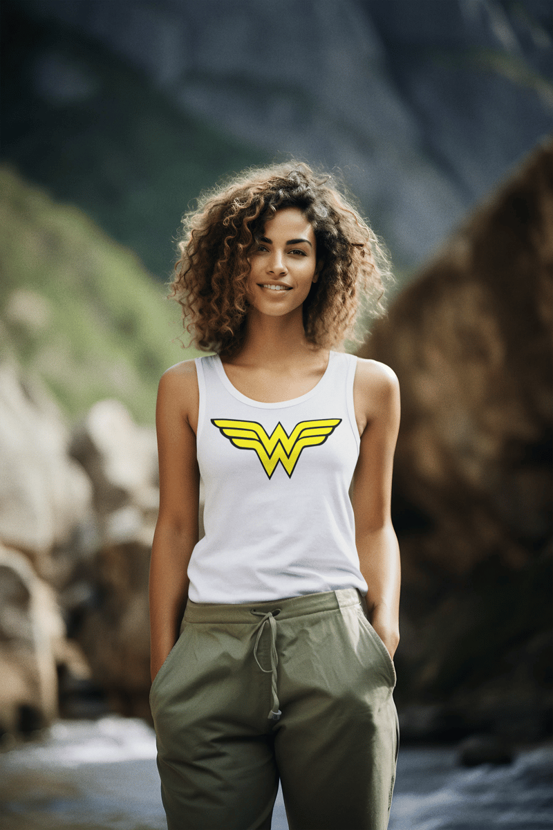Nome do produto: Mulher Maravilha simbolo