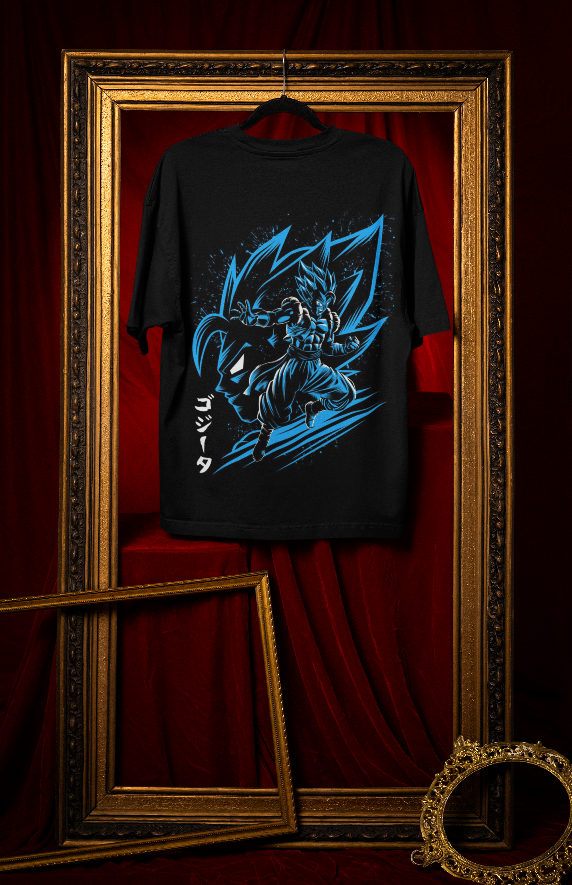 Oversized DBZ Gogeta Blue