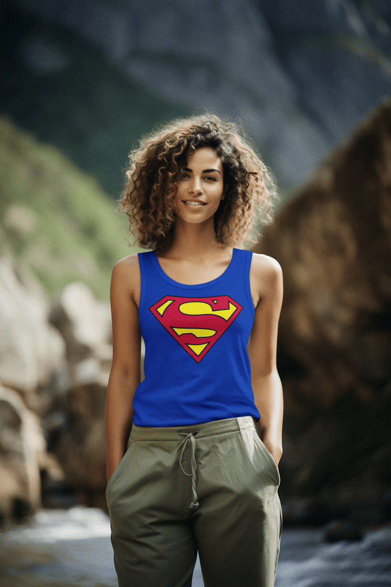 Nome do produto: Regata Superman Simbolo