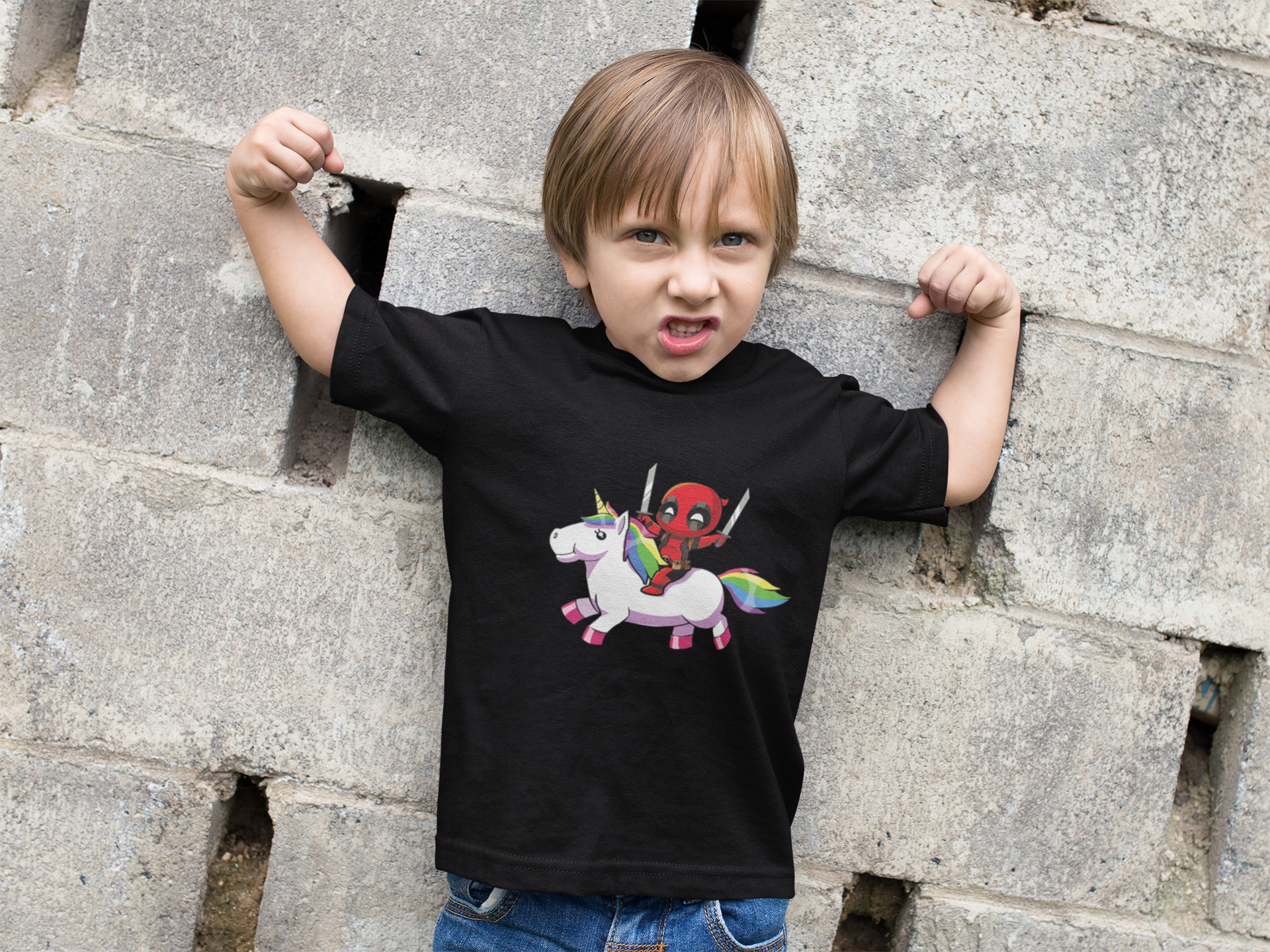 Unicornio Deadpool Unisex