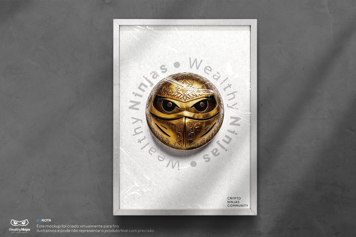 Poster Wealthy Ninjas - Crypto Ninjas Community Nome do produto: Poster Wealthy Ninjas - Crypto Ninjas Community