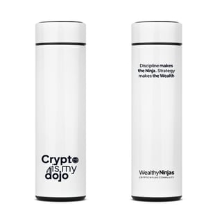 Garrafa Térmica Crypto is my dojo - Wealthy Ninjas