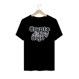 Nome do produtoCamiseta Clássica - Crypto is my Dojo
