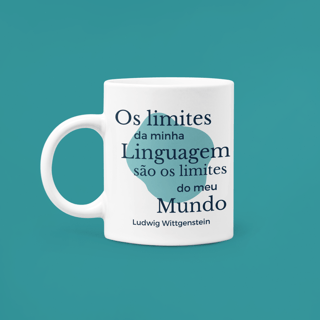 Nome do produto Caneca - Ludwig Wittgenstein