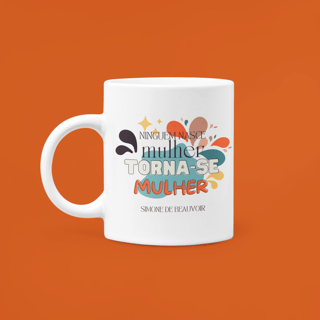 Nome do produto Caneca - Simone de Beauvoir