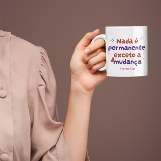 Nome do produto Caneca - Heráclito
