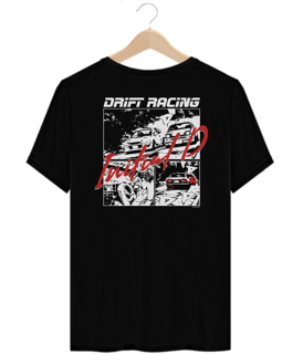 Nome do produto Camiseta Initial D Drift Racing - Preta
