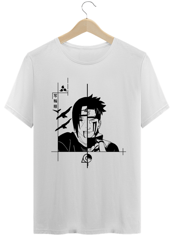 Camiseta Honra Uchiha - Branca
