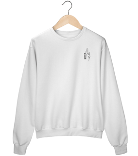 Nome do produto Moletom Fechado O Mais Honrado - Branco