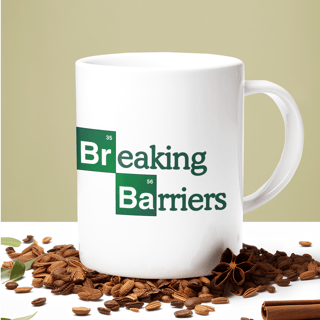 Caneca Breaking Barriers