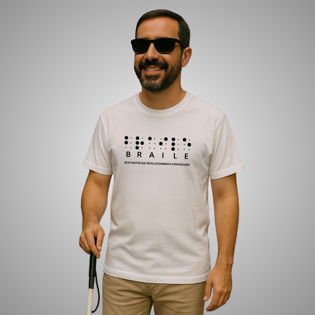 Nome do produto: Camiseta Braile