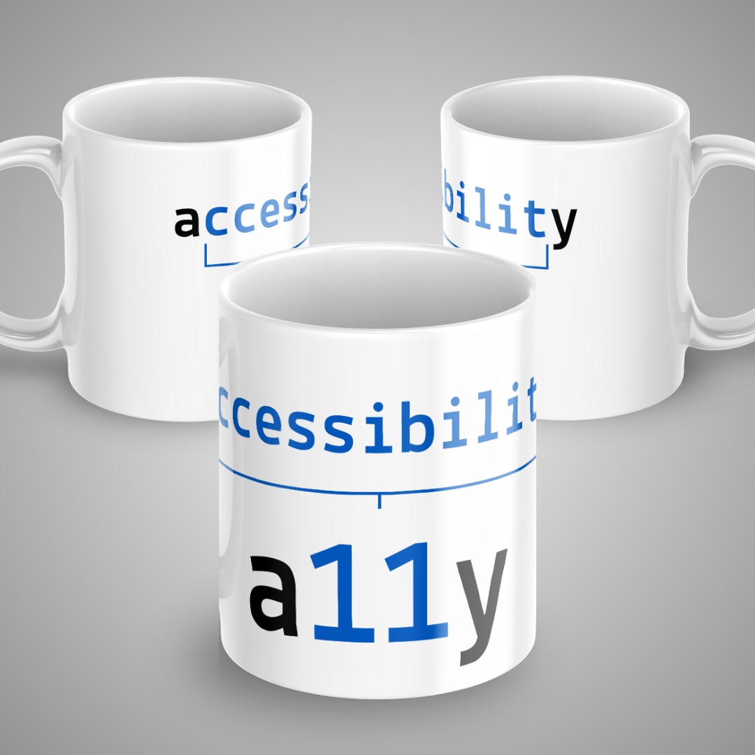 Nome do produto: Caneca A11y