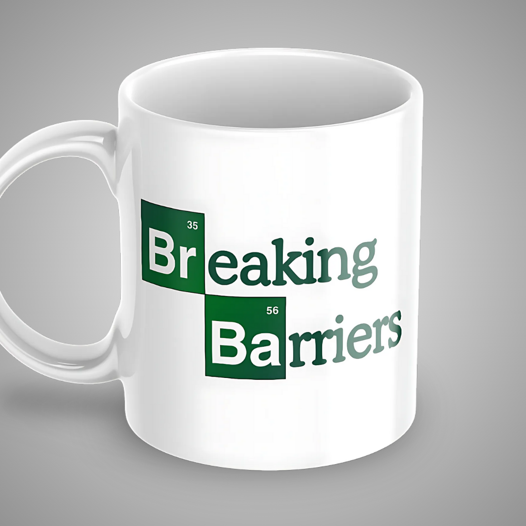Nome do produto: Caneca Breaking Barriers