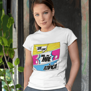 Camiseta feminina Mãe Atípica