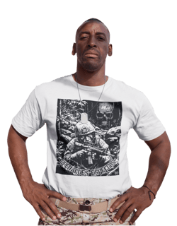 Camiseta PELOPES - A Caveira está caçando