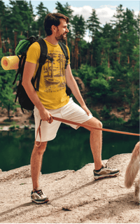 Nome do produtoCamiseta Que seus problemas fiquem na outra margem