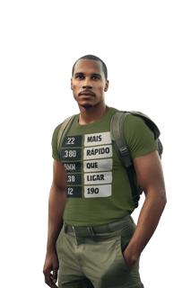 Camiseta Pense Rápido