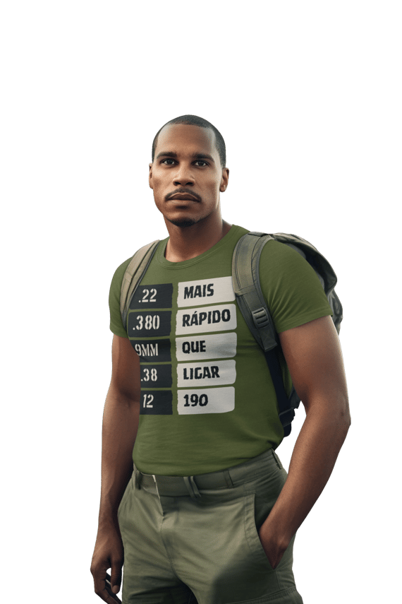 Camiseta Pense Rápido