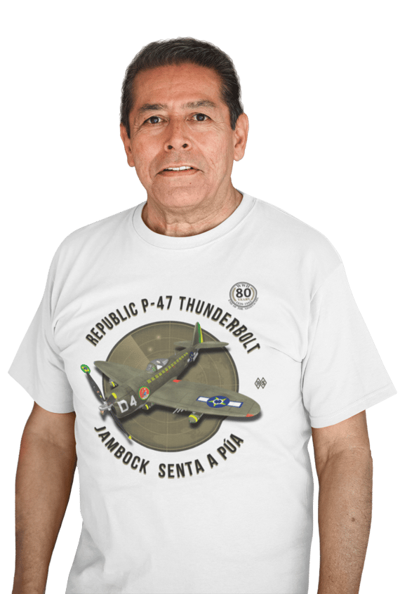 Camiseta P47-Thunderbolt Jambock Senta a Púa