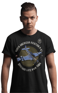 Camiseta P-51 Mustang