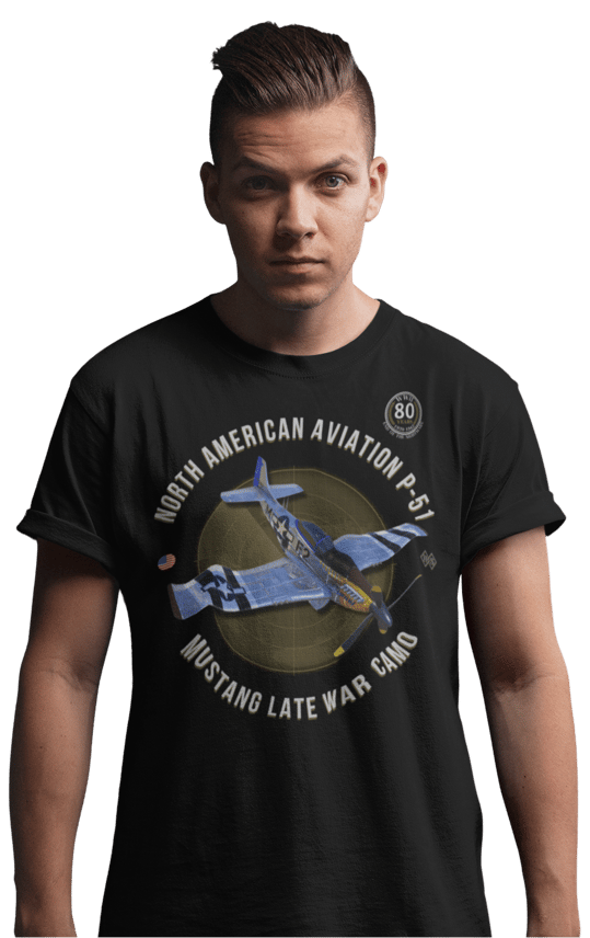 Camiseta P-51 Mustang