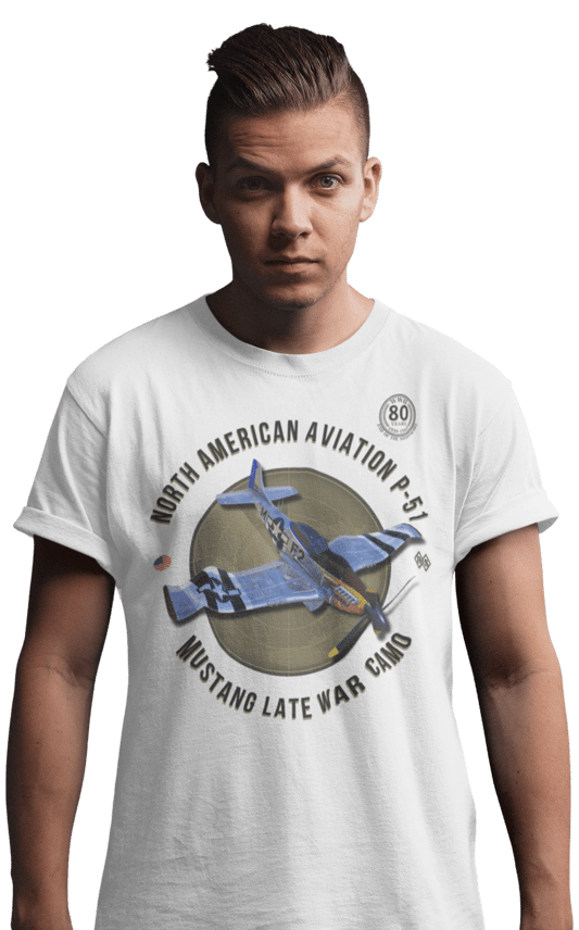Camiseta P-51 Mustang