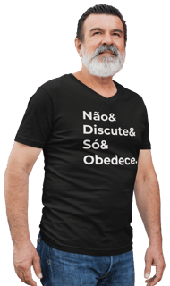 Camiseta Não&Discute