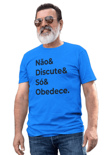 Nome do produtoCamiseta Não&Discute