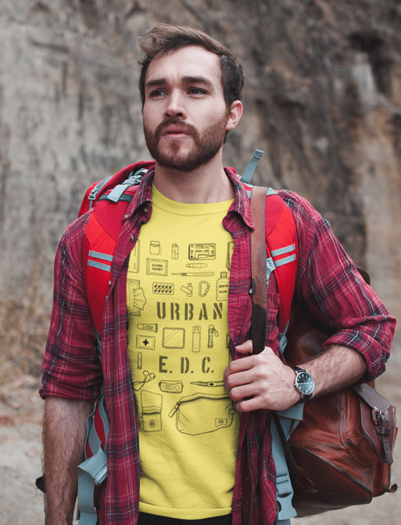 Camiseta EDC Urbano clara