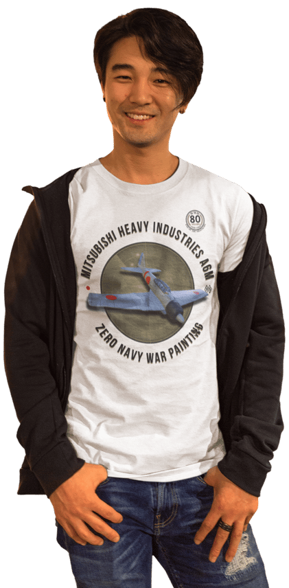 Camiseta Mitsubishi A6M Zero