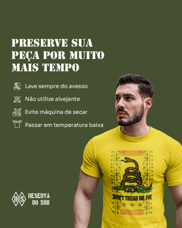 Nome do produtoCamiseta Dont tread on me