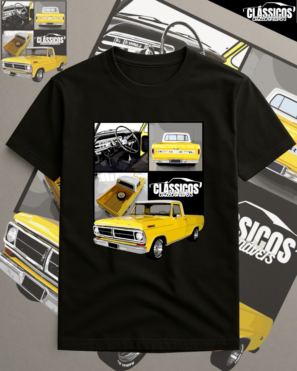 Nome do produto: Camiseta Clássicos Ford F100