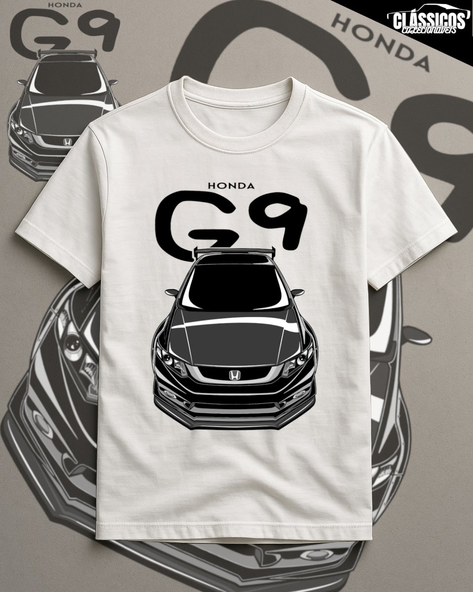 Nome do produto: Camiseta Civic G9