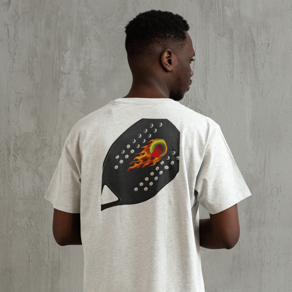 Camisa 100% Algodão - On Fire (Frente e Costas)