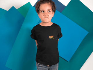 Nome do produto Camiseta Infantil SNPF - Cultura Pop, Anime e Estilo Geek para Crianças