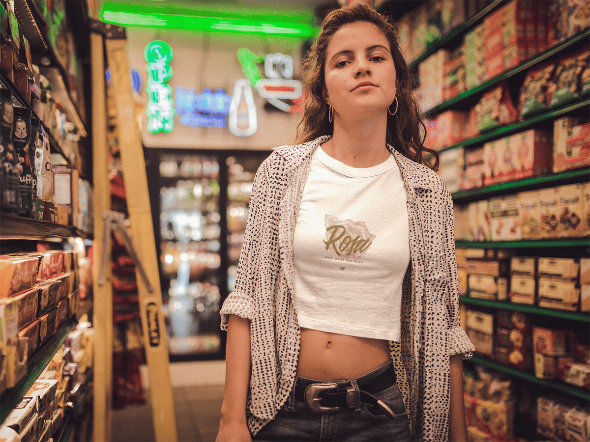 Nome do produto: Cropped Flor de Encanto