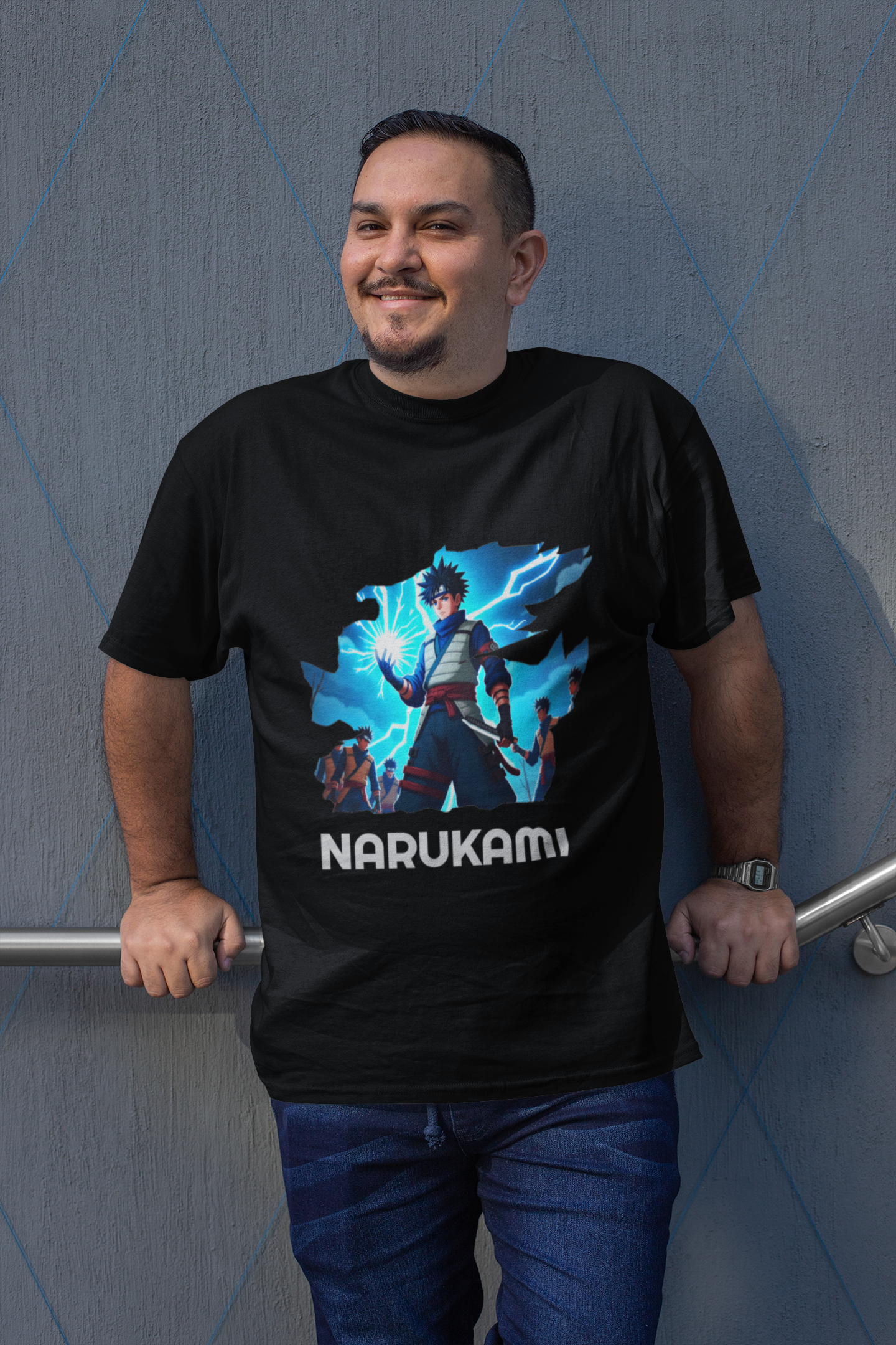 Narukami: A Força do Trovão em Sua Roupa - T-Shirt Quality