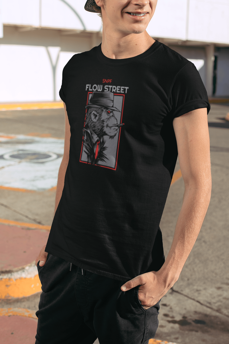 Nome do produto: Monkey Don – O Macaco Mafioso - T-Shirt Prime