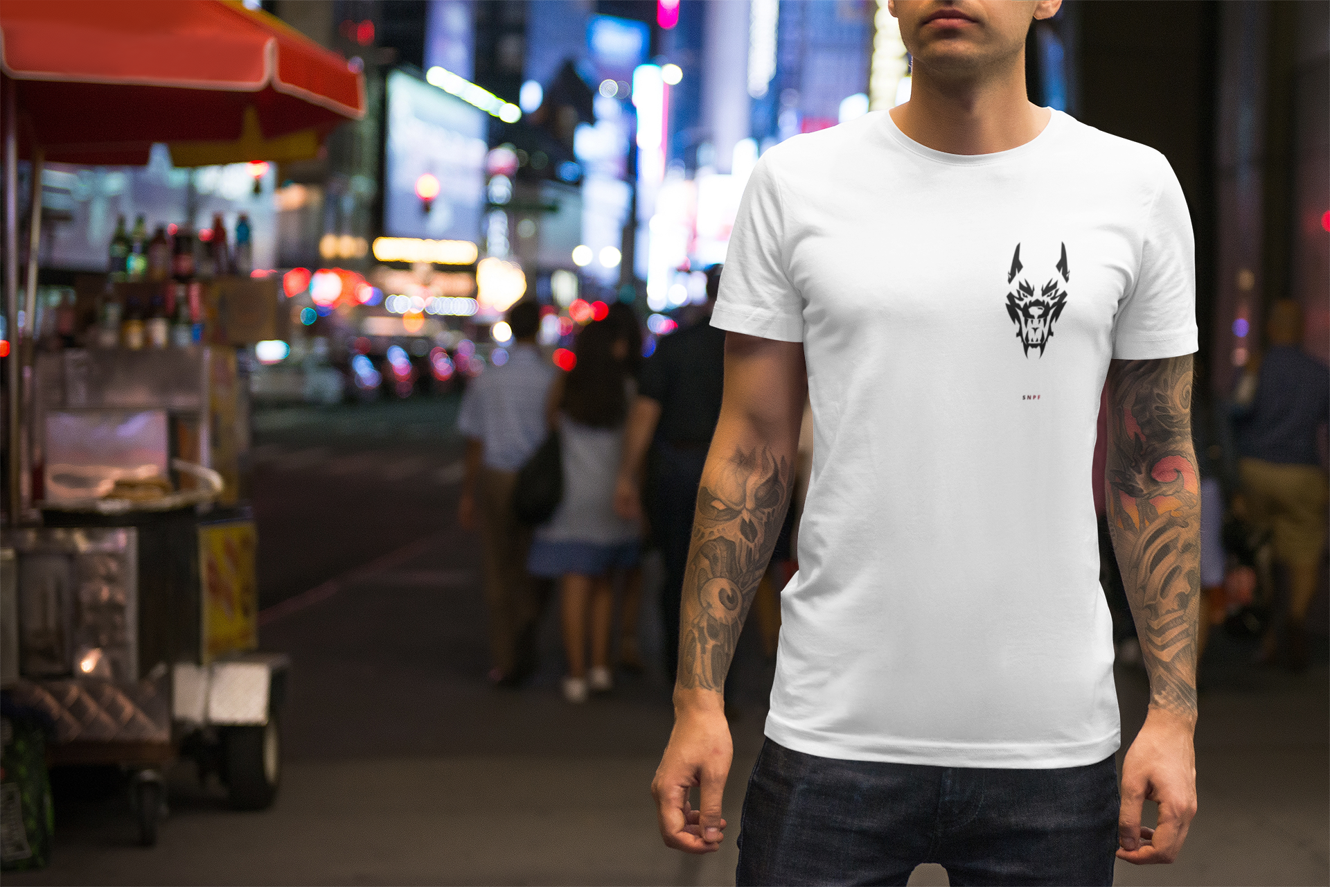 Camiseta Flow Street - Lobo Dominante - T-Shirt Prime