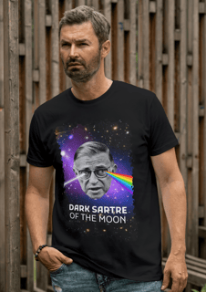 Nome do produto Camiseta Sartre Dark Sartre of The Moon