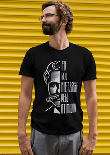 Nome do produto Camiseta Nietzsche Eu Leio Nietzsche Pelo Otimismo