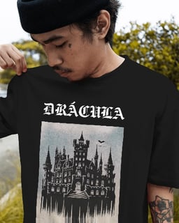 Nome do produto Camiseta Drácula Preta