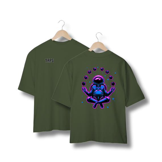 Astronaut Meditation Oversized Back