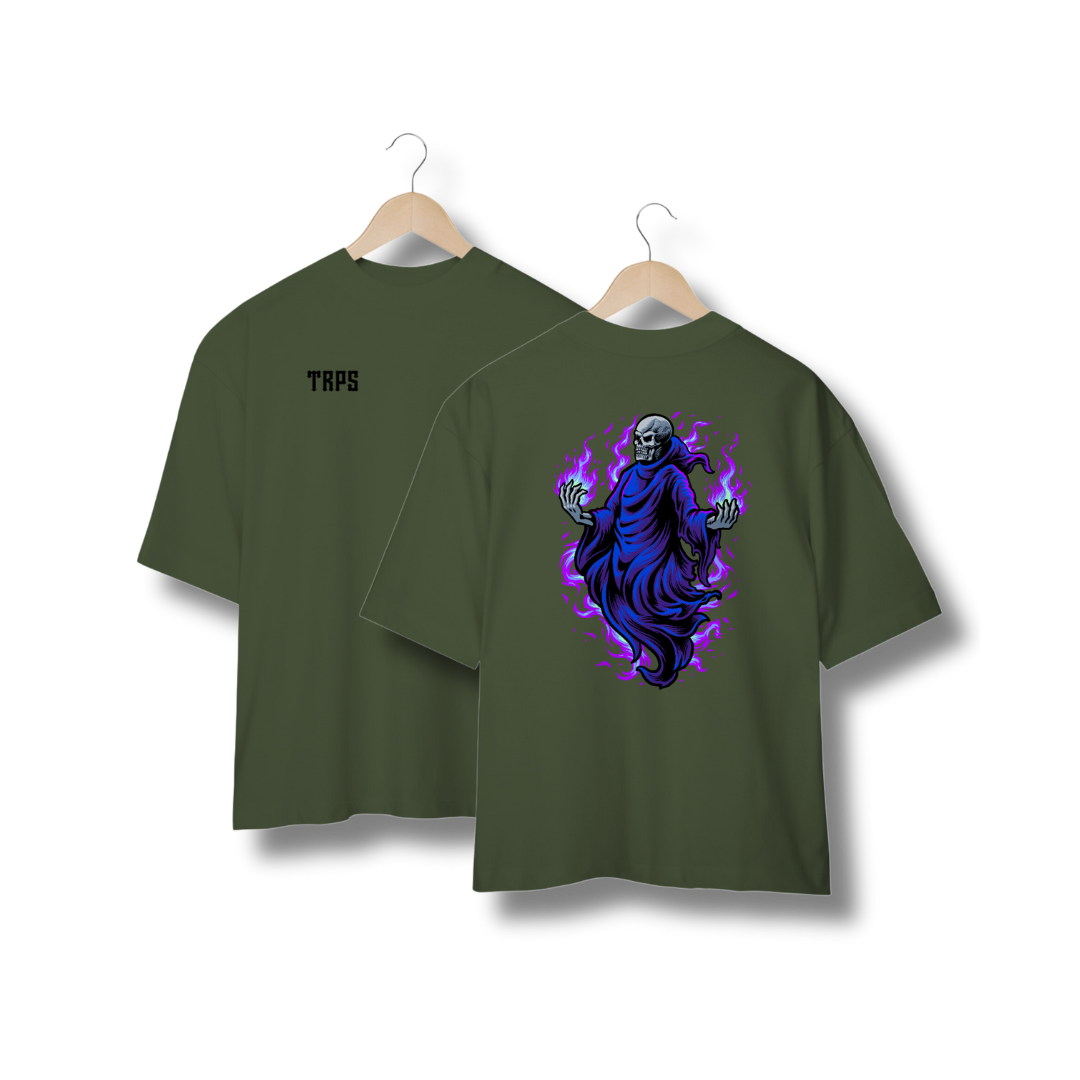 Nome do produto: Ghost Skull Oversized Back