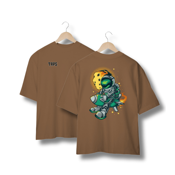 Rocket Astronaut Oversized Back