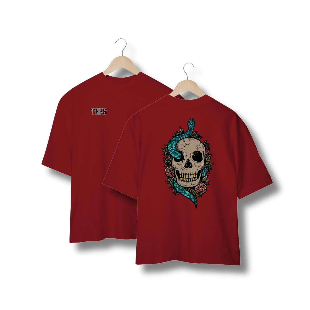 Nome do produto: Skull Snake Overzised Back