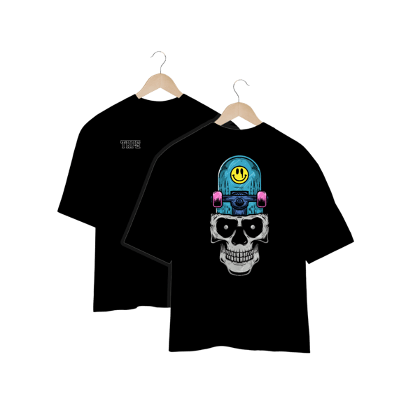 Skull Skate Oversized Back
